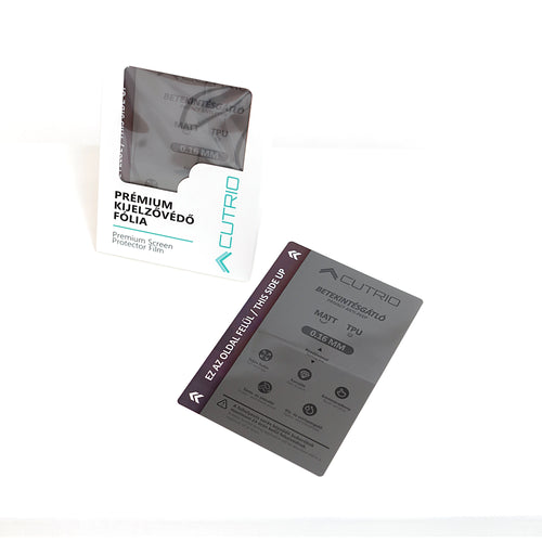 Cutrio Betekintésgátló mobilkijelző fólia 0.16mm - Matt - TPU